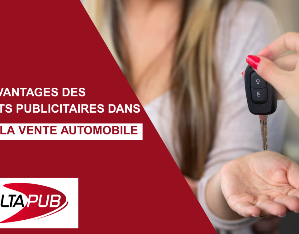 Les avantages des objets publicitaires dans la vente automobile